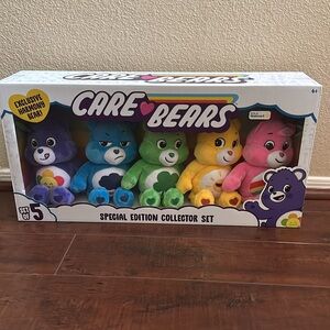 NEW 2020 Care Bears 9” Special Edition Collector 5 Pack Set